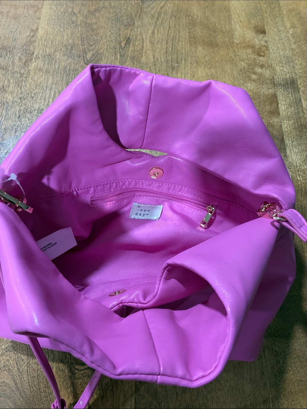 A New Day Pink Hobo Shoulder Bag